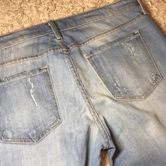 Just Black Wide Leg Jeans with Holes in Sz.31 - Picture 8 of 9